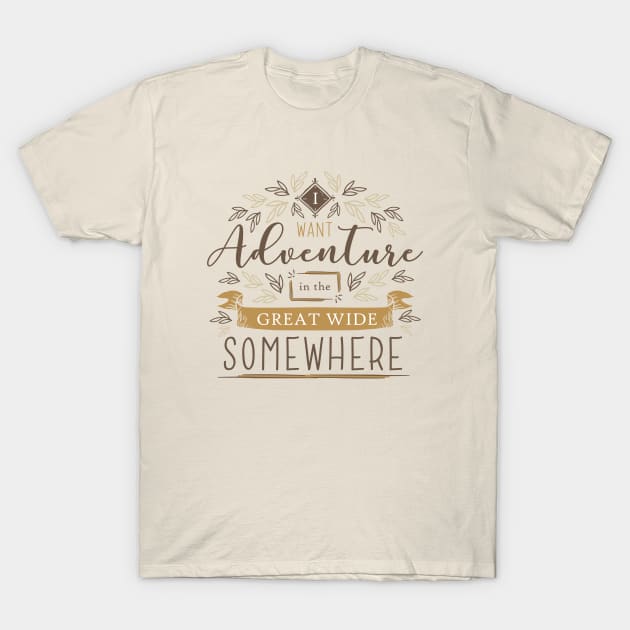 Beauty And The Beast Quote T-Shirt by Fenn